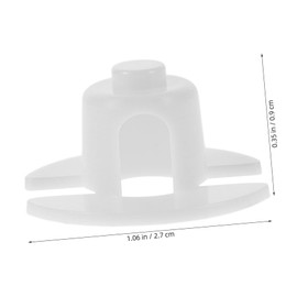 Hohopeti Breastfeeding Aid: 5 Pack Milk Collection Shells Gaskets Polypropylene Rings for Easy to Clean and Adjust Flow