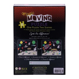 Floss & Rock Space Magic Moving Jigsaw Puzzle, 50-Piece Puzzle, Kids Activity Game