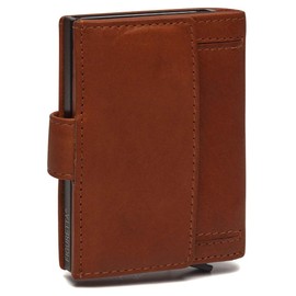 The Chesterfield Brand Leipzig Credit Card Holder 6cc 10 cm RFID Cognac, Cognac, Vintage