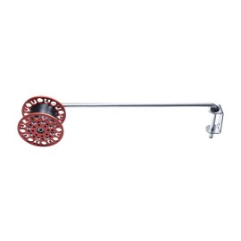 Ultimate Rattle Reel (1)-Ultimate Rattle Reel Wall or Ceiling mount Ice Fishing Red