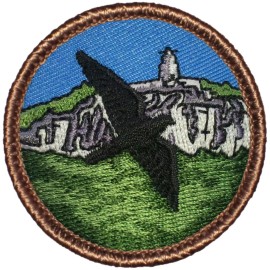 Great Boy Scout Patches - The Peregrine Falcon Patrol Patch (#444)