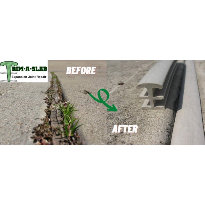 Trim-A-Slab PVC Expansion Joint Filler (6 Pack, 3" x 0.1875",