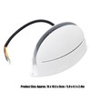 Window Sill Lamp 180° Luminous Semicircular LED Wall Light for