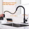 Keer Touchless Kitchen Faucet with Pull Down Sprayer, Motion Sensor