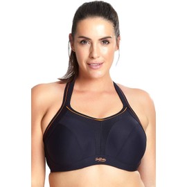 Sculptresse by Panache Women's Plus-Size Non-Padded High-Impact Underwire Sports Bra (#9441), Black, 34GG