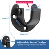 Sayayo Wardrobe Bracket Heavy Duty Stainless Steel Shower Rod Holder