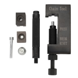 Chain Breaker Set Easy Storage Metal Chain Cutter and Riveting for Motorcycle ATV 520 525 530 Standard and O Ring Chain