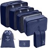 Packing Cubes - 7 Set Packing Cubes Luggage Travel packing