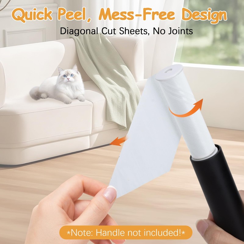 Lint Roller Refill Compatible with Flint,10 Pack