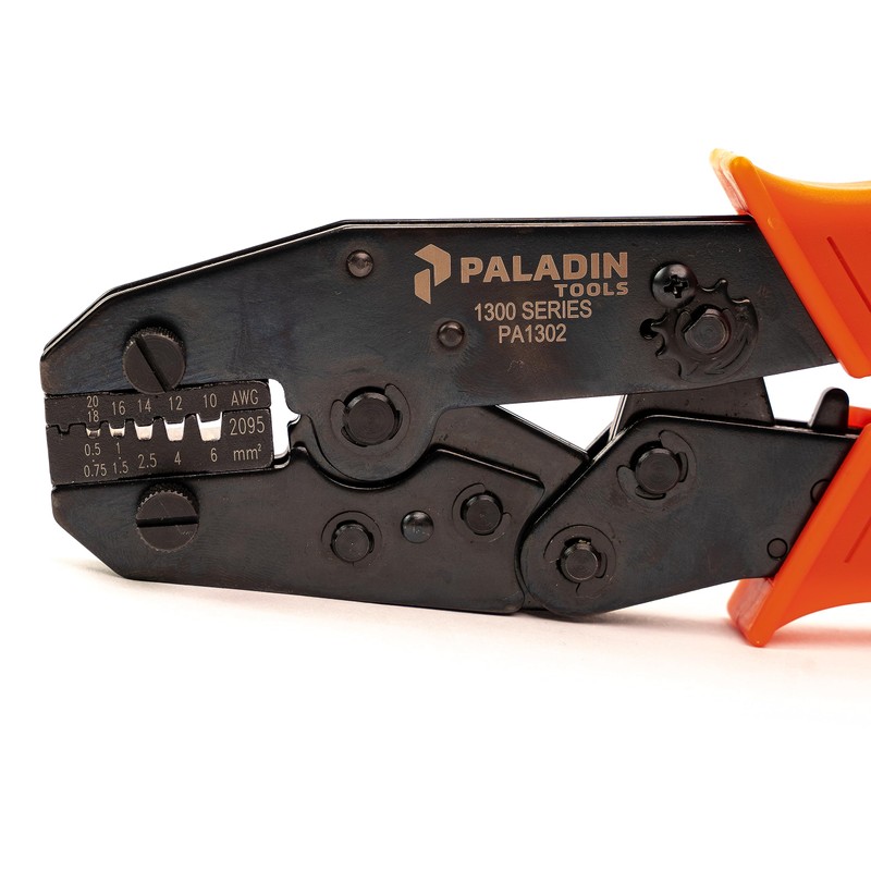 Paladin Tools PA1302 Professional Crimping Tool Frame, Six Ratchet Gear