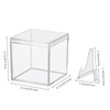 3 Pack Championship Ring Display Case Clear Acrylic Display Case