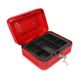 Kippen 10033r2 Cash Box Red 200 x 160 x 90 mm