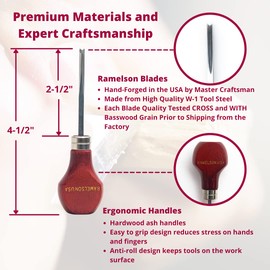 Woodcarving Tool Set Harold Enlow Whittling Caricature RAMELSON USA 117ES