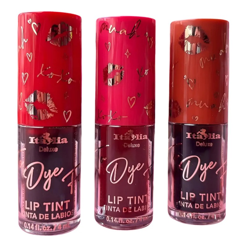 Set 3 Tintas To Dye For Lip Efecto Coreano Italia