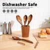 Small Wooden Spoons for Honey Cereal and Tea, 5.8 Inch