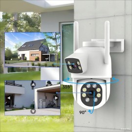 Hot Selling Indoor and Outdoor Camera Cloud and SD Card Storage CCTV Home Security Wired Smart CameraNetwork: Wi-Fi, Resolution: 1920P