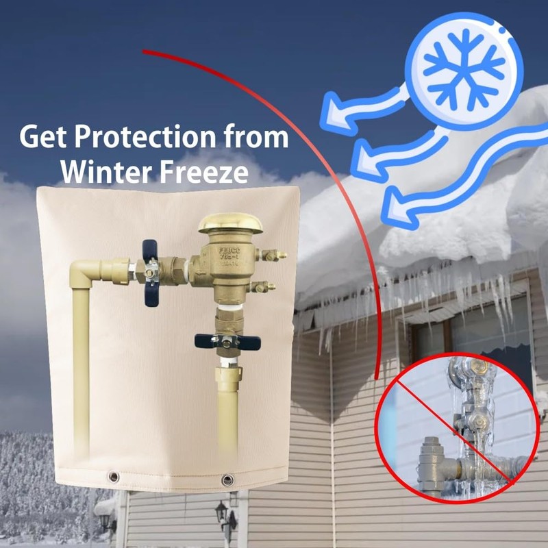 Urby 5 Layer Sprinkler Covers for Outside, Back Flow Covers