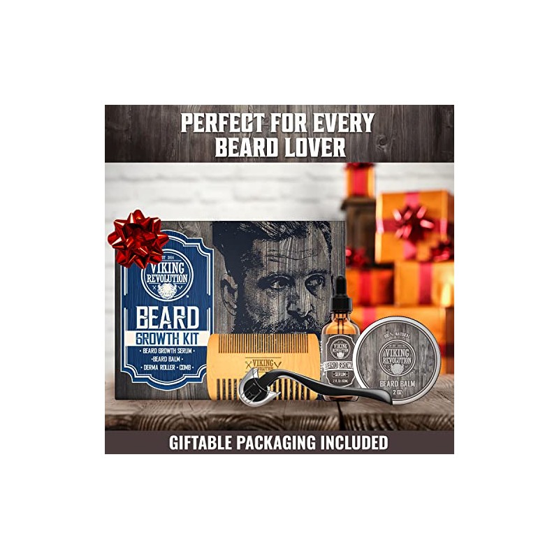 Kit de crescimento de barba para homens, kit de cultivo