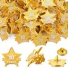 Remuuly 36 Pcs Year Service Award Star Lapel Pins Year