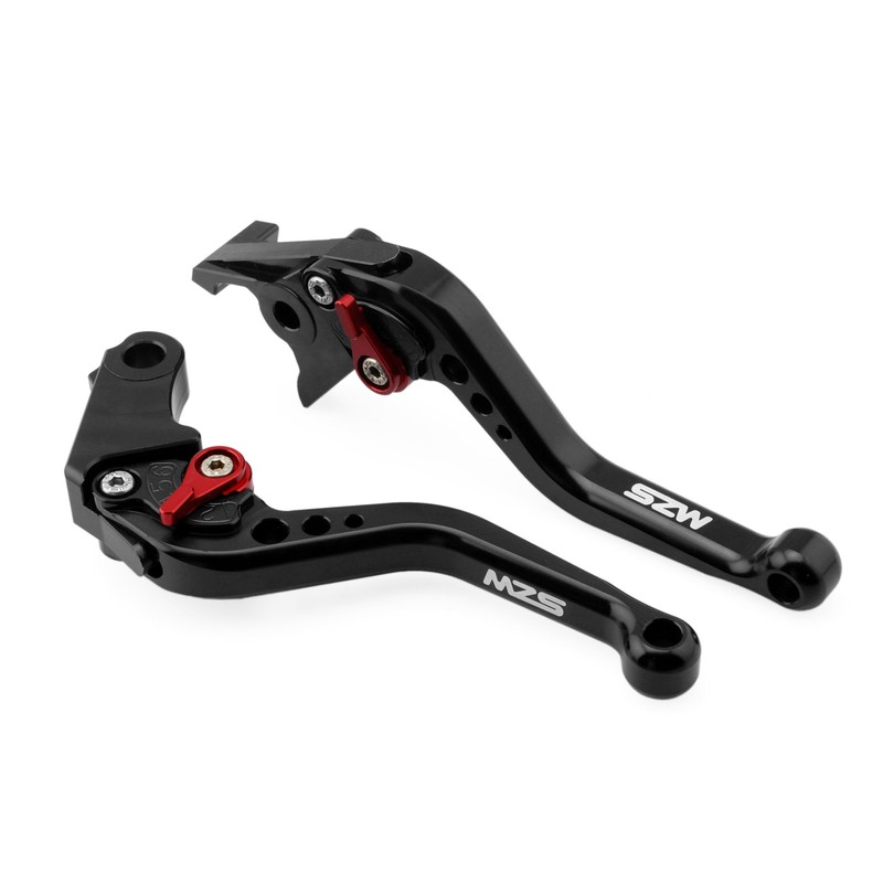 MZS Black Brake Clutch Levers Compatible with YZF R3 R25