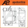 APUK Flasher Indicator Relay Replacement for Massey Ferguson Ford New