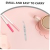 Ipetboom High Precision Men's Eyelid Massage Tweezers Steel Set for
