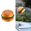 Blueshyhall Car Antenna Topper Cute Hamburger Aerial Exterior Decoration Auto