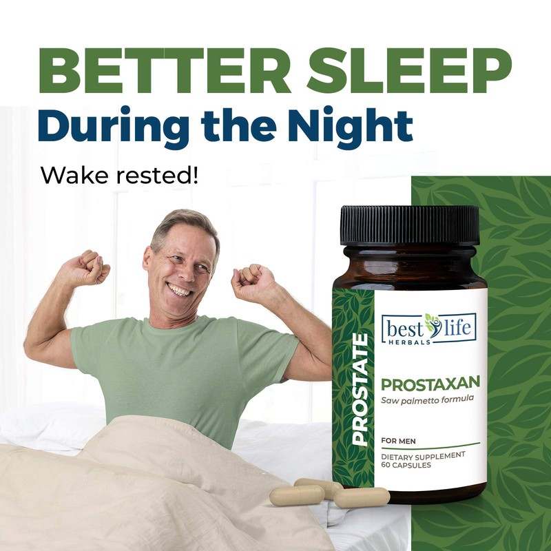 ProstaXan Saw Palmetto Supplement for Men’s Prostate and Bladder Health