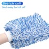 Microfiber Car Wash Mitt for Exterior Cleaning – Thick Blue