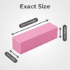 12PCS Colofull Square Nail File Sponge Art Buffer Buffing Polishing