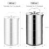 GOLDEN KEY 120 oz Stainless Steel Stackable Lunch Box for