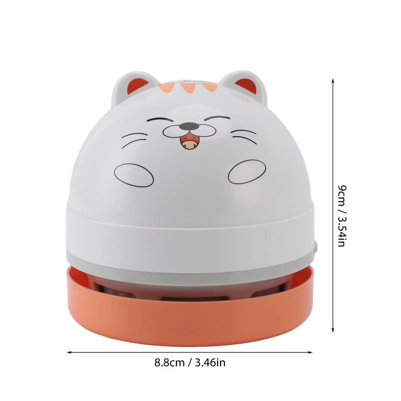 Desktop Vacuum Cleaner with Vacuum Nozzle Cleaning Brush Portable Mini