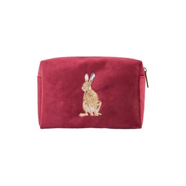 Wrendale Designs by Hannah Dale 'Golden Hour' Hare Embroidered Make Up Bag