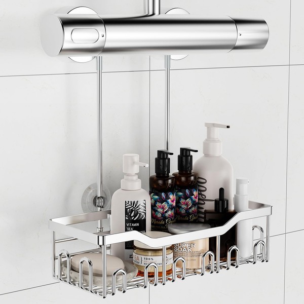 JOLY FANG Hanging Shower Shelf, Shower Shelf for Hanging, Shower