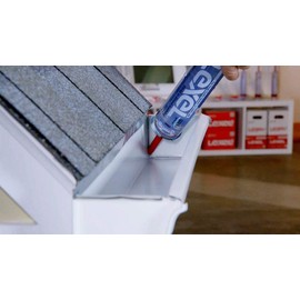 Sashco 13010 10.5oz Sashco Sealants Clear Lexel Adhesive Caulk, 10.5-Ounce - 4 Pack