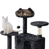 Topeakmart 61in Cat Tree for Indoor Cats, Cat Tower with
