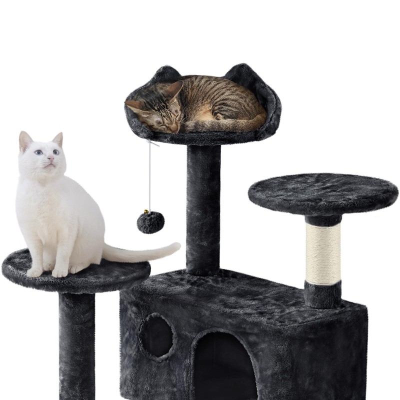 Topeakmart 61in Cat Tree for Indoor Cats, Cat Tower with