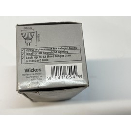 Replacement for Pack of 2 Wickes LED MR16 Lamp 4.8W 35W INCANDESCENT 345 Lumen W141654W