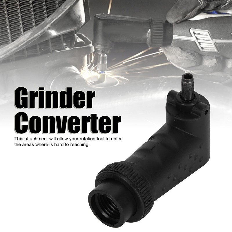 Right Angle Converter Attachment for Electric Grinder Replacement Accessories Tool