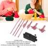 Knitting Machine Adapter Set with Tensioner, Hook Kit & Digital