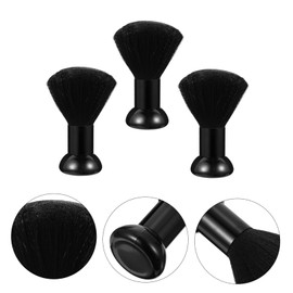 Beavorty 3pcs Neck Duster Brush Set Boar Bristle Hair Brush for Salon Multipurpose