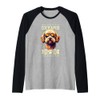 Mens Cockapoo Dad Cockapoos Cockerpoo Raglan Baseball Tee