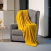 Teesa TSA8901-3 Fleece Blanket 150 x 200 cm Yellow