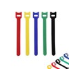 Roczential 100 reusable zip ties | 5 colors of heavy-duty
