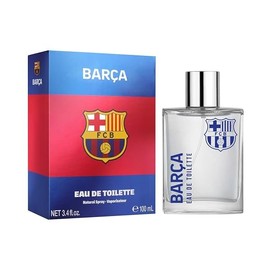 FC Barcelona, Barca, FCB, Special Edition, Fragrance, for Men, Eau de Toilette, EDT, 3.4oz, 100ml, Cologne, Spray, Made in Spain, By Air Val International, blue (8625)