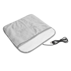 Foot Heating Pad, Electric Heated Foot Warmer Multipurpose USB Power Supply Constant Temperature Prevent Slip Large Pocket Comfortable for Knees