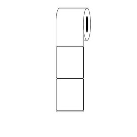 Kenco Premium 5" X 6" Standard Gloss Paper Roll-Fed Inkjet Labels. Compatible with Primera LX610 Printers. 450 Labels per Roll on a 3" Core and 6" Outer Diameter.
