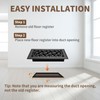 SANYCASA 4x8 Inches Air Floor Vents Register Ease Adjust Air