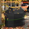 [Upgraded 1000D Heavy Duty Fabric] 58 inch Grill Cover for
