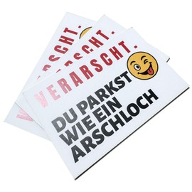 1A Style Sticker Funny Money Parking Tickets, Business Card Size, High Quality Print, Joke Item for Drivers (10, Yellow 200)